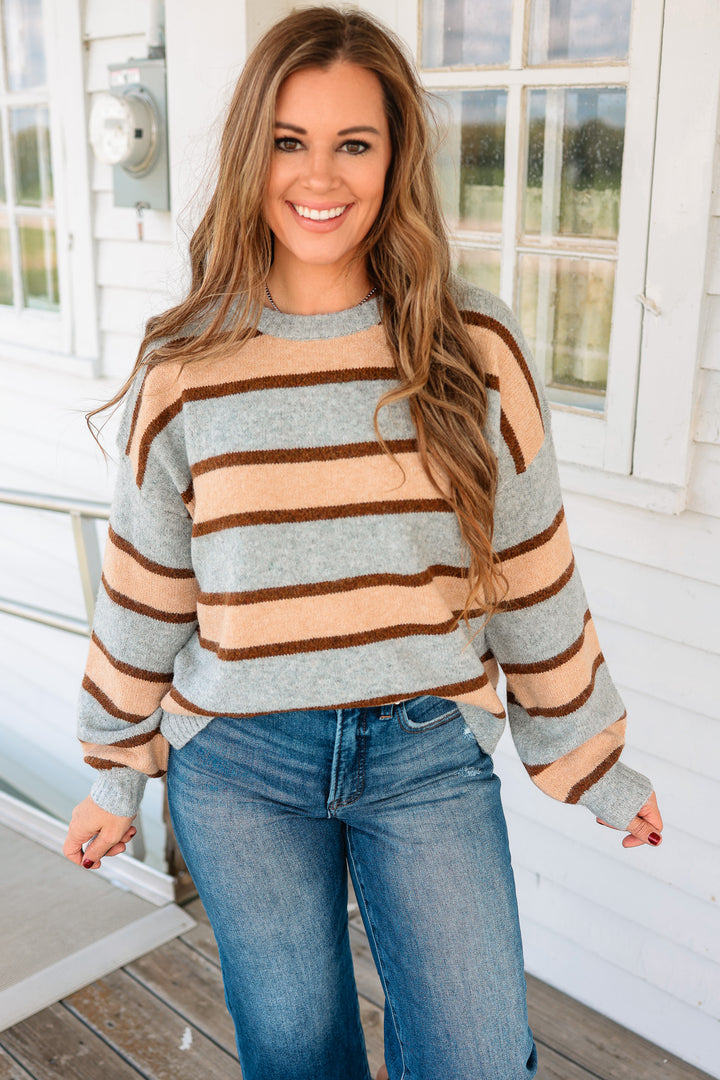 Honey Bee Striped Sweater