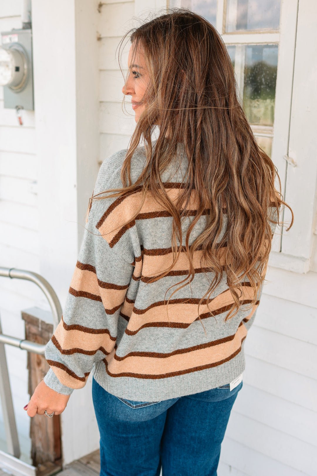Honey Bee Striped Sweater