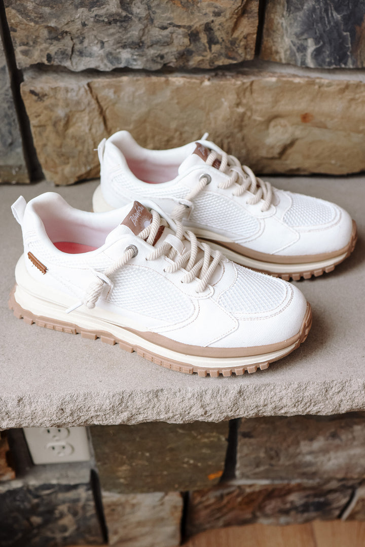 Leotina Sneakers - White Canvas
