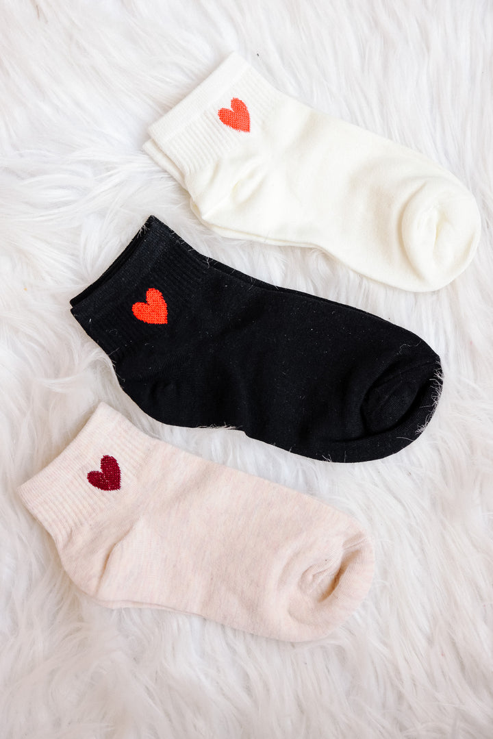 Heart Cotton Sock Pack
