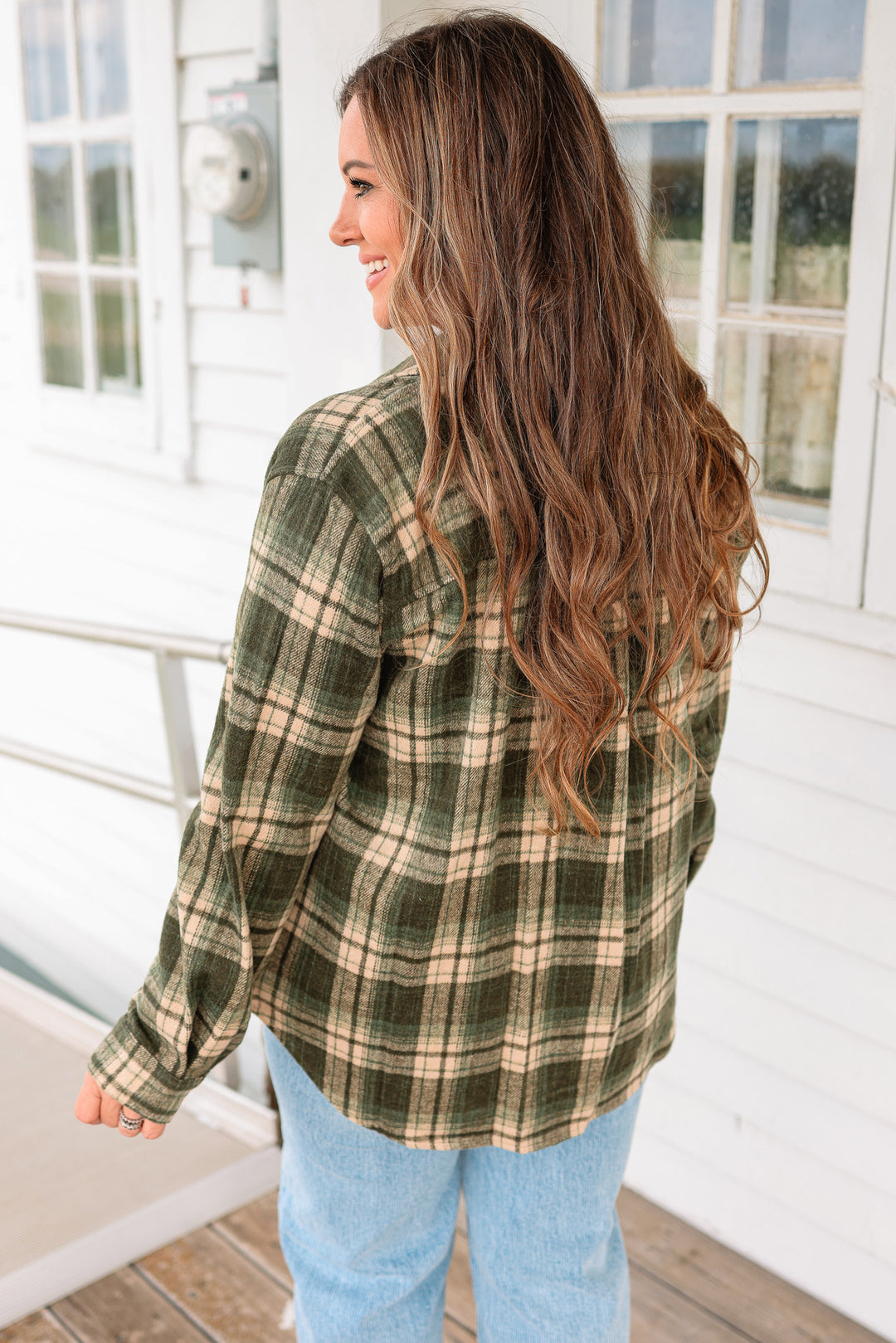 Davy Button Down Flannel Jacket