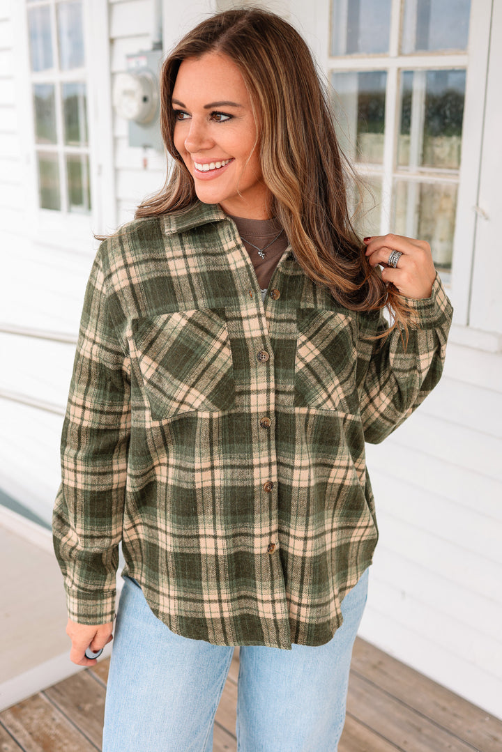 Davy Button Down Flannel Jacket