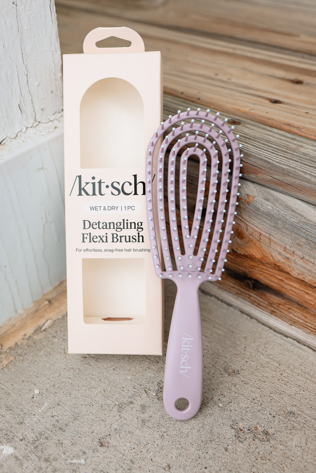 Detangling Flexi Brush - Soft Violet