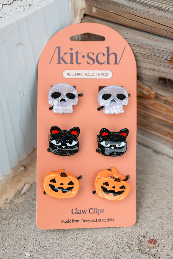 Mini Claw Clips 6pc Set - Halloween Squad