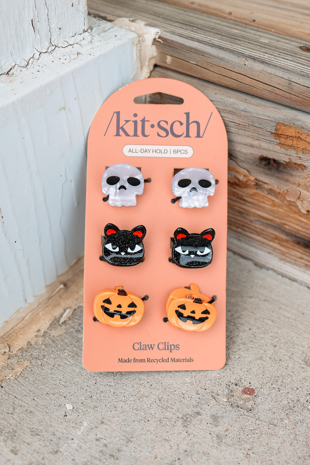 Mini Claw Clips 6pc Set - Halloween Squad