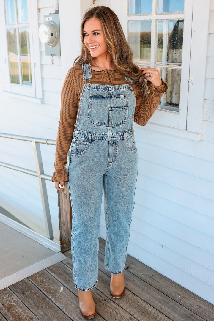 Dallas Denim Overalls