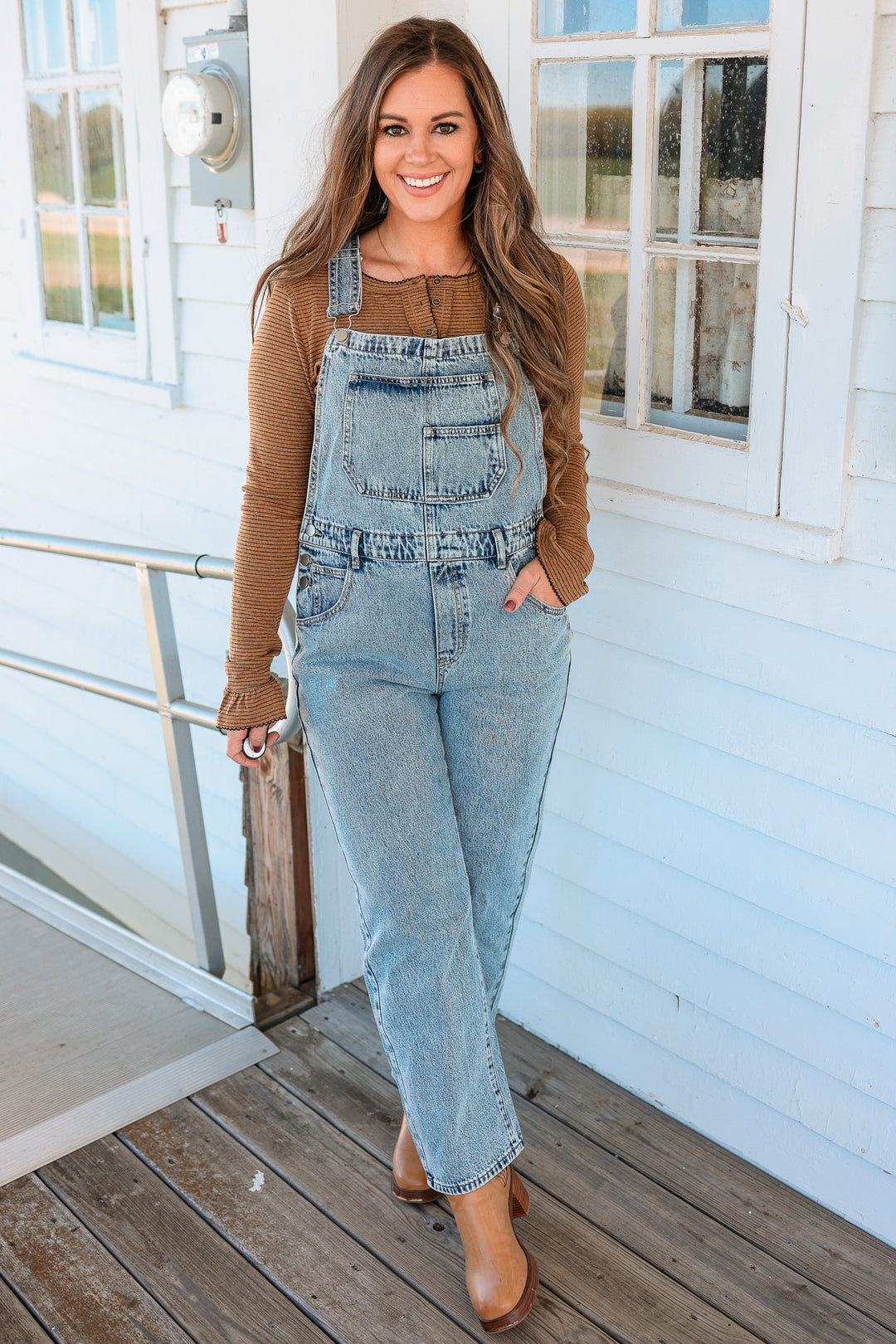 Dallas Denim Overalls