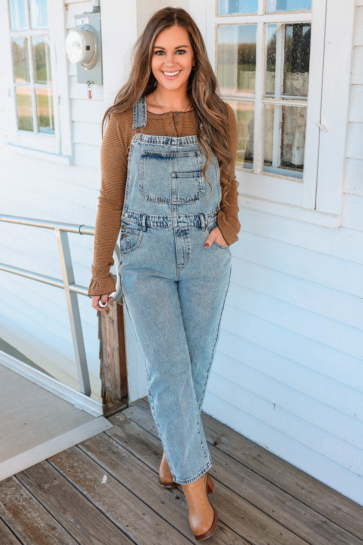 Dallas Denim Overalls