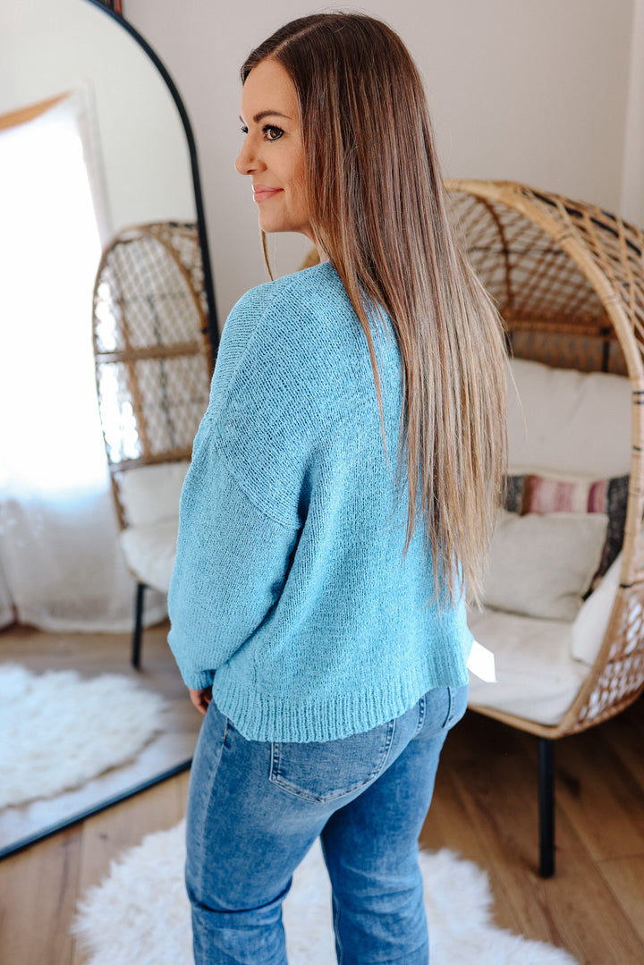 Cove Button Up Cardigan - Coastal