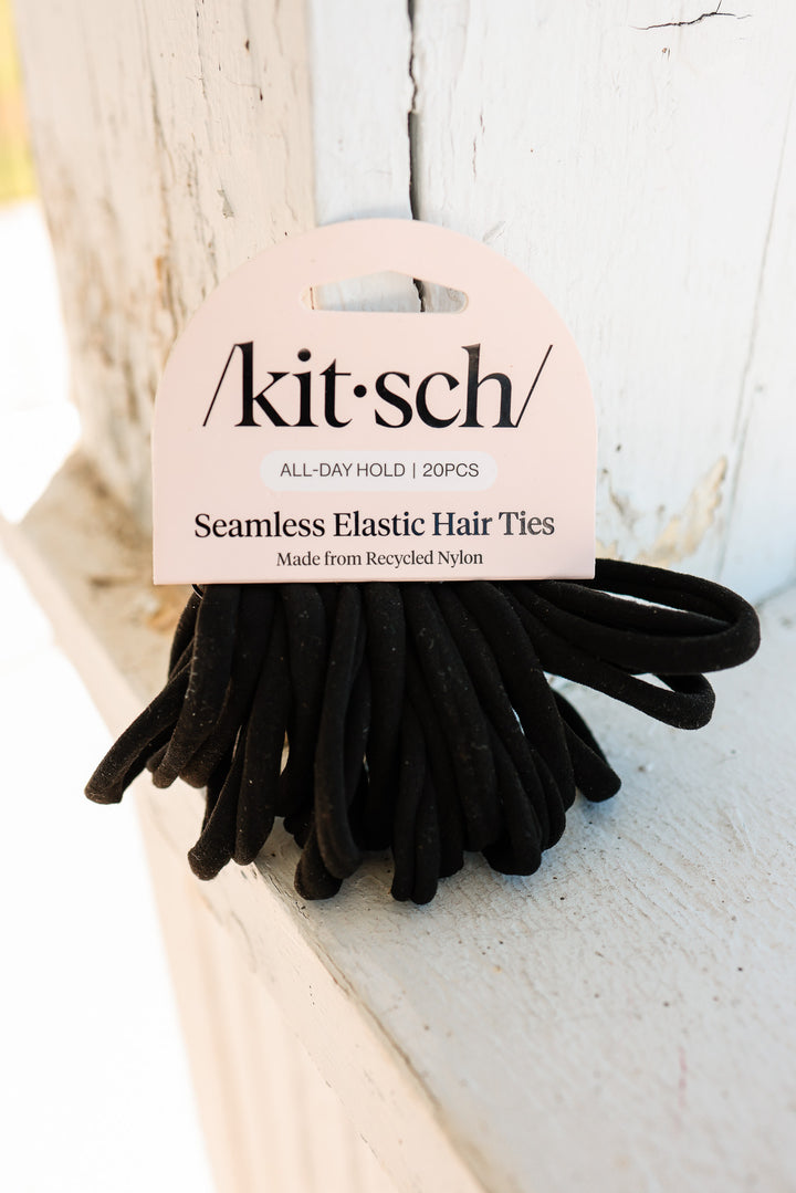Eco-Friendly Nylon Elastics 20pc set - Black
