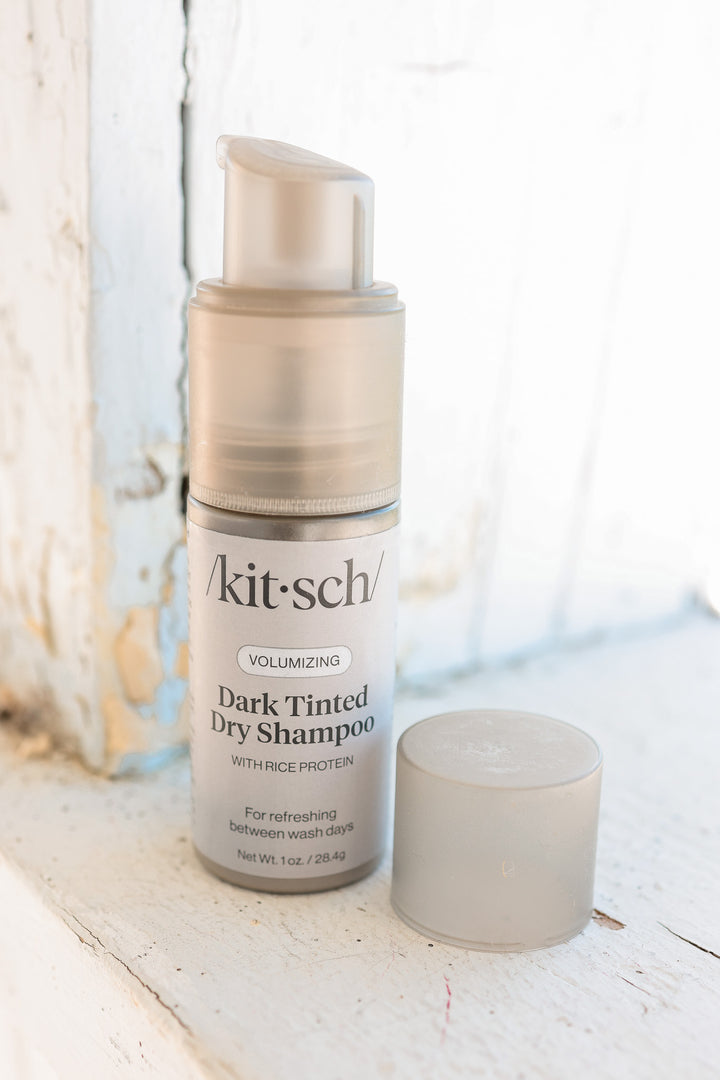 Volumizing Rice Protein Dry Shampoo - Dark Tinted 1 oz