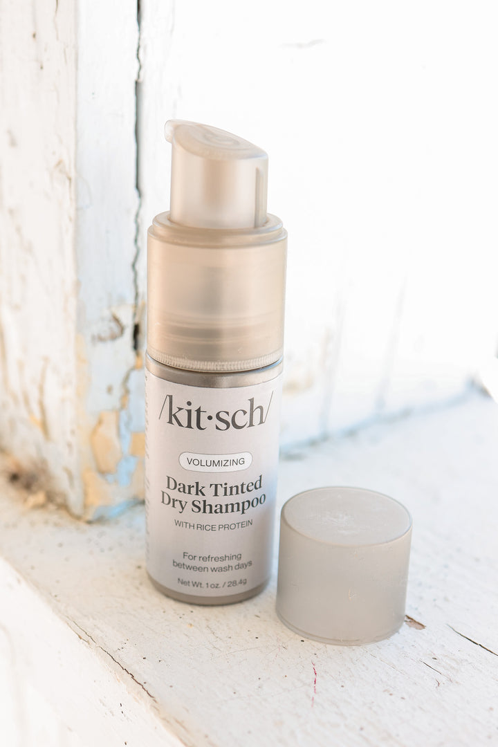 Volumizing Rice Protein Dry Shampoo - Dark Tinted 1 oz