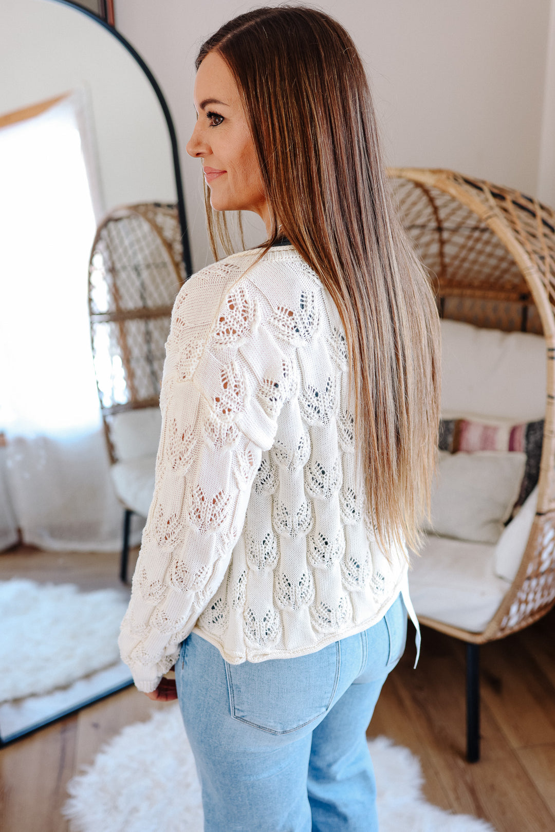 Lennox Weave Button Down Cardigan