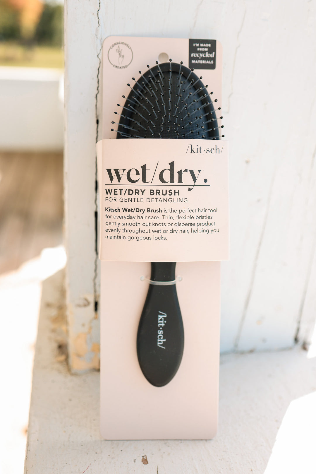 Wet/Dry Brush in Recycled Plastic