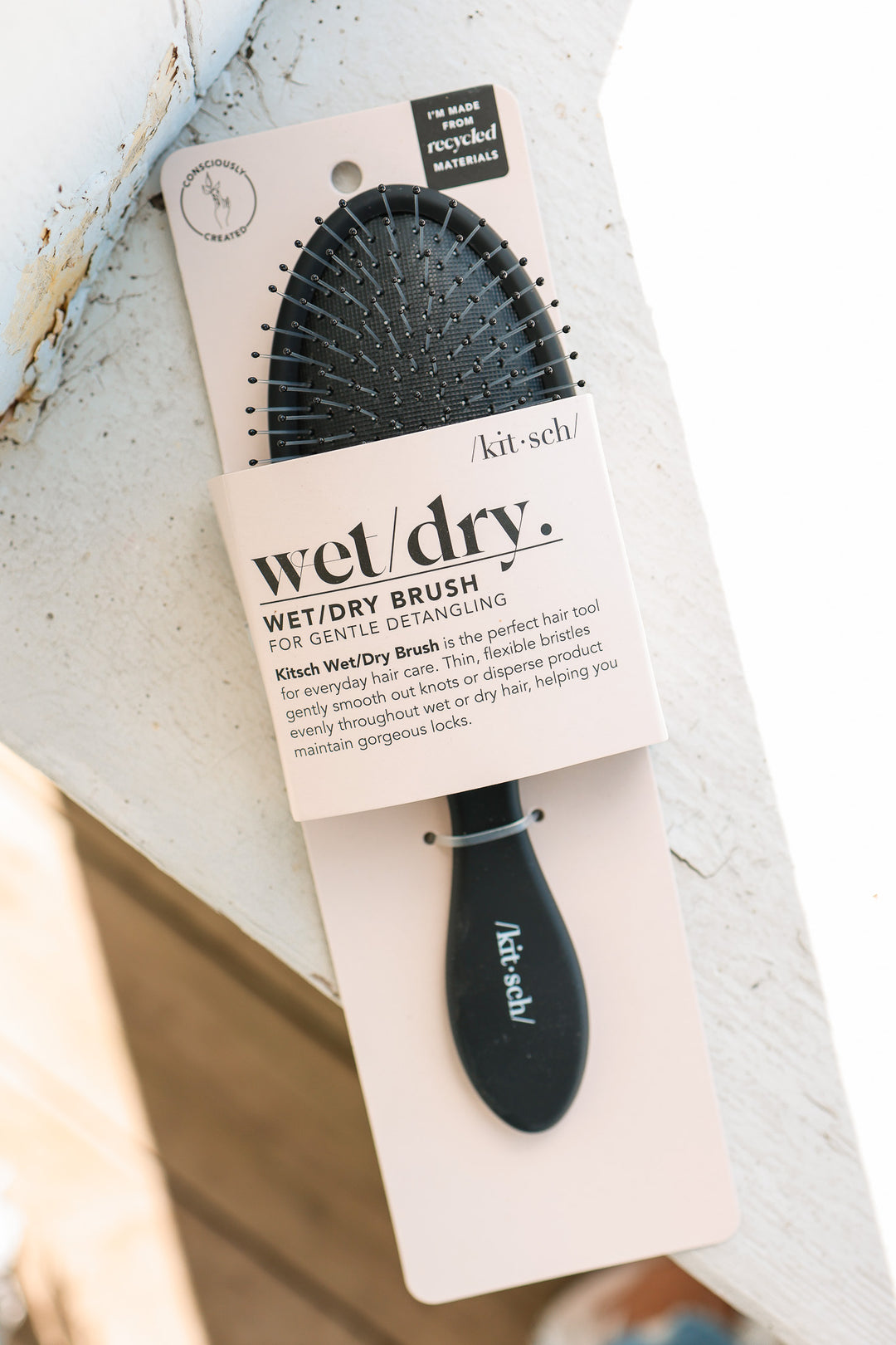 Wet/Dry Brush in Recycled Plastic