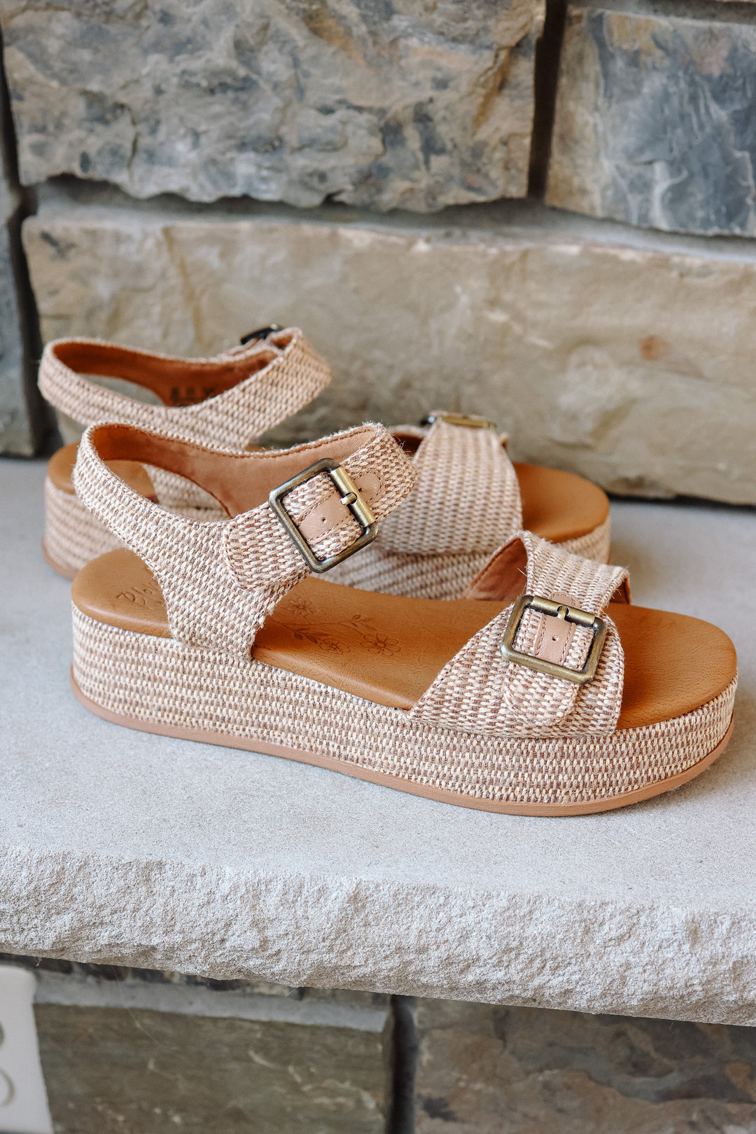 Magical Platform Sandal - Natural