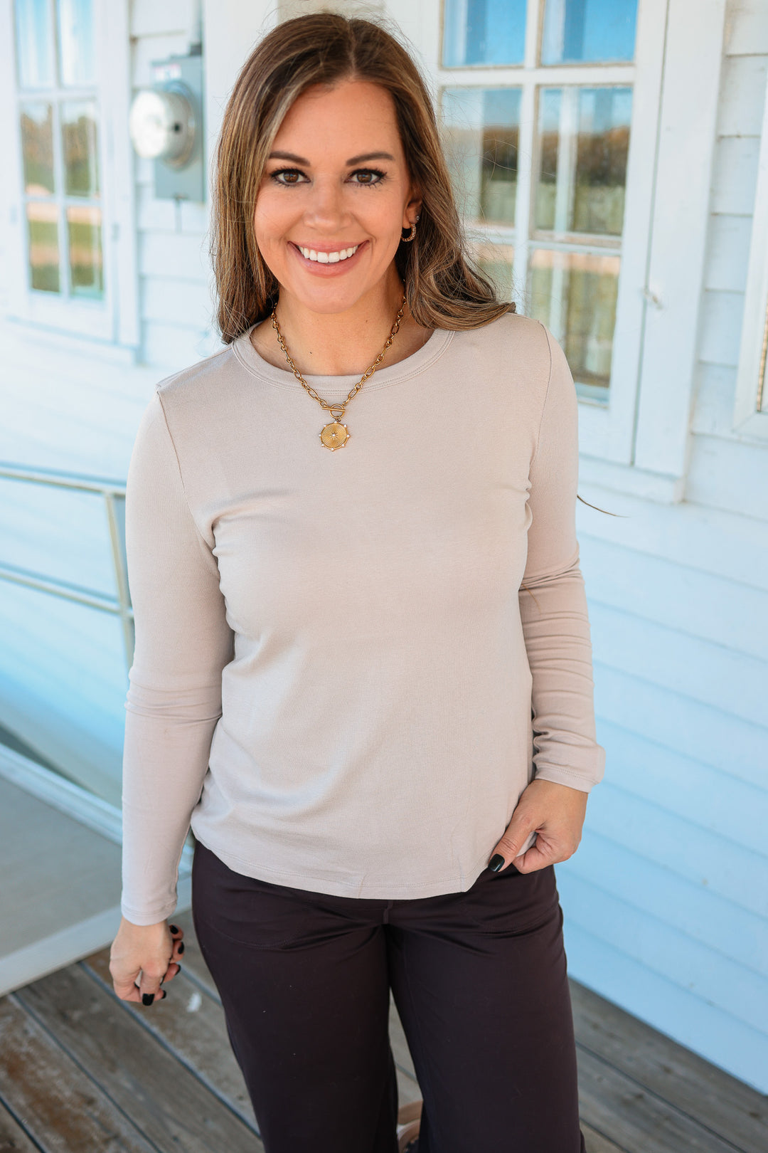 The Essential Long Sleeve - Oatmeal