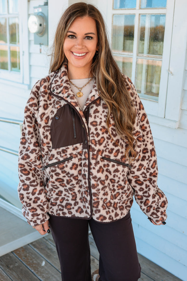 Drew Sherpa Fleece Jacket