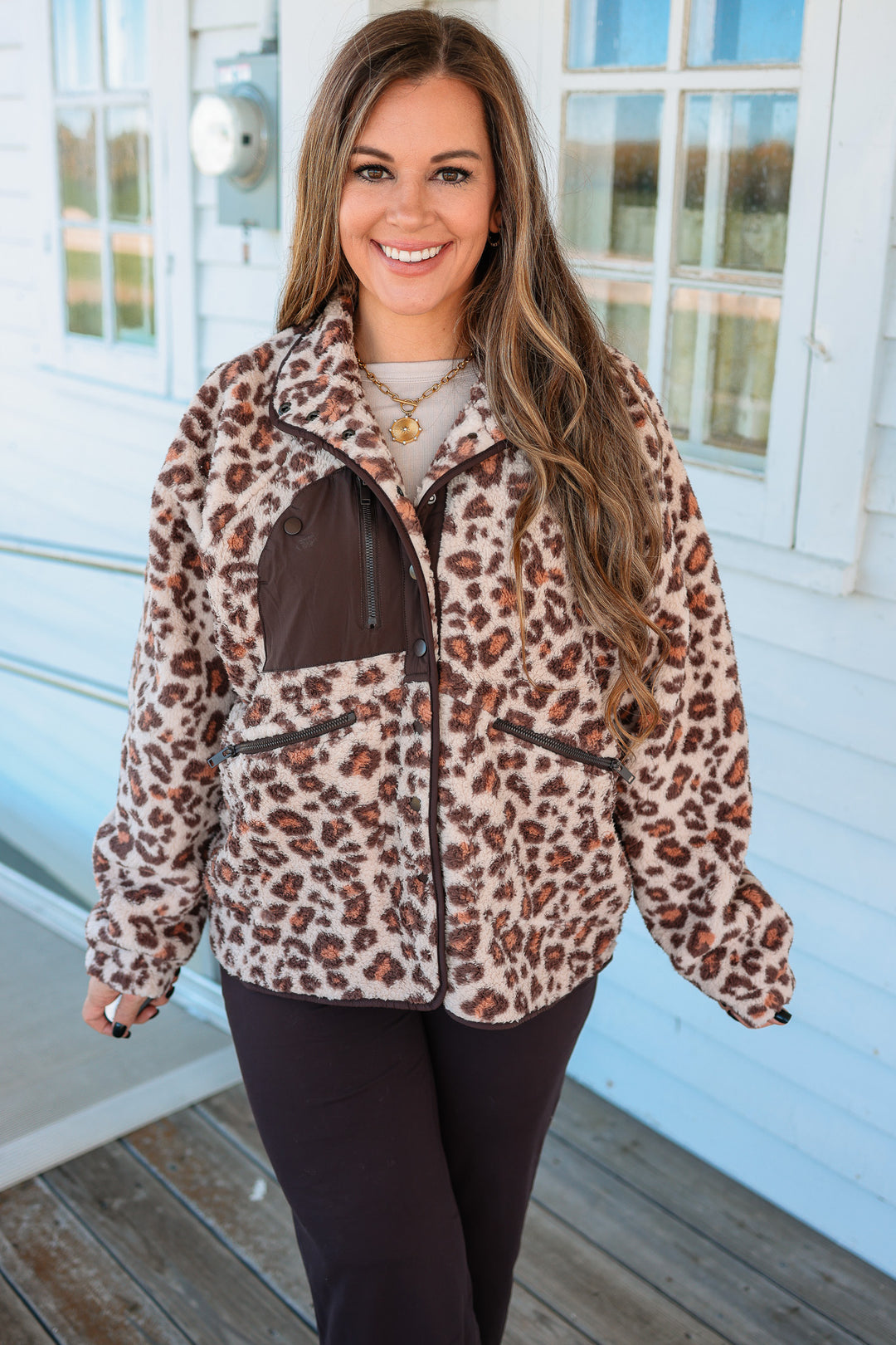 Drew Sherpa Fleece Jacket