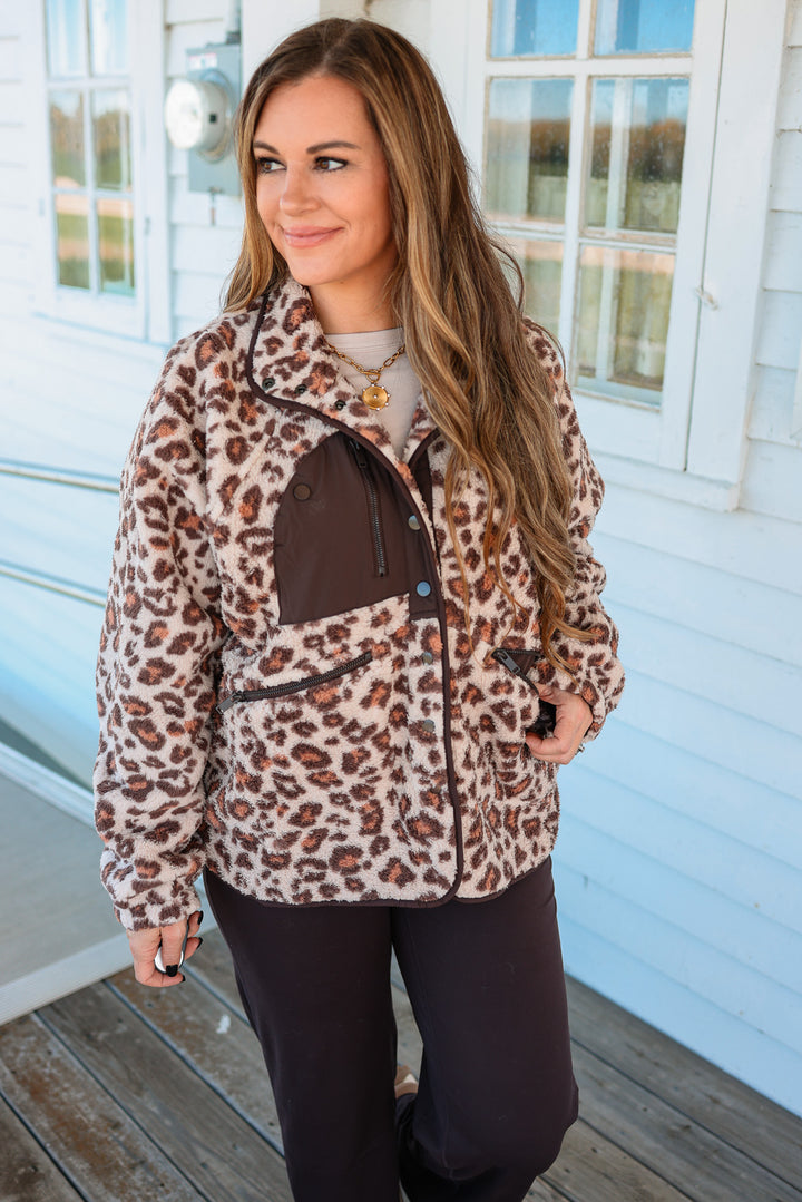 Drew Sherpa Fleece Jacket