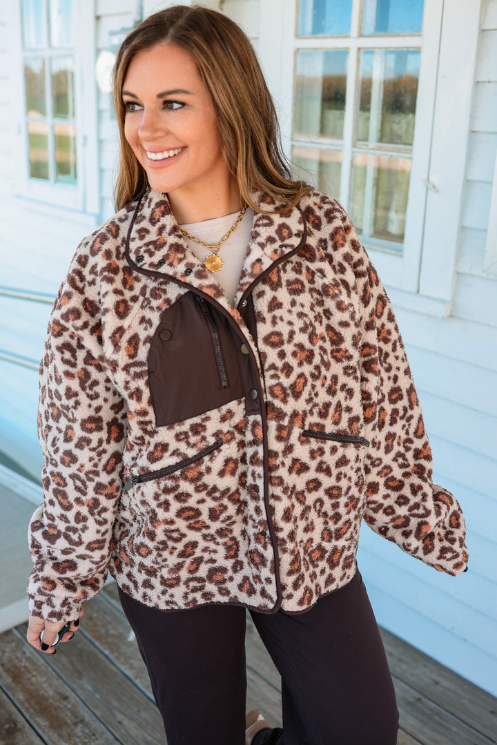 Drew Sherpa Fleece Jacket