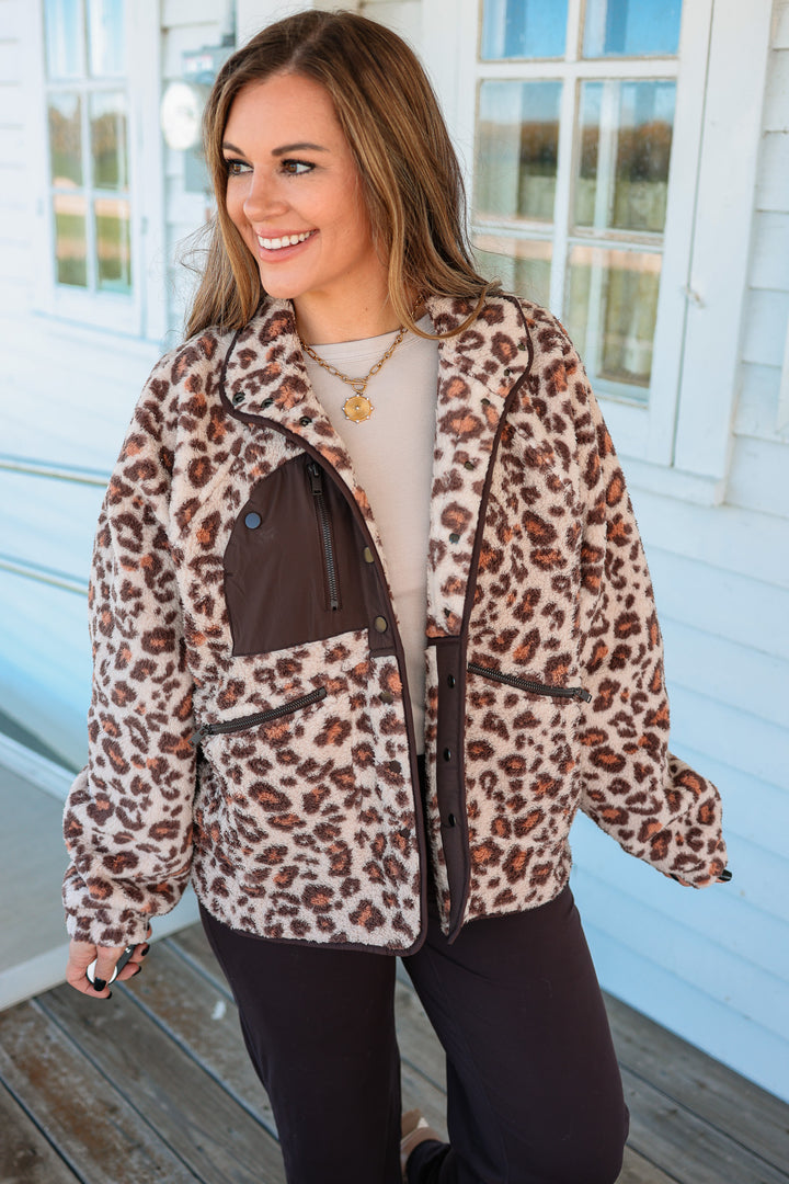 Drew Sherpa Fleece Jacket