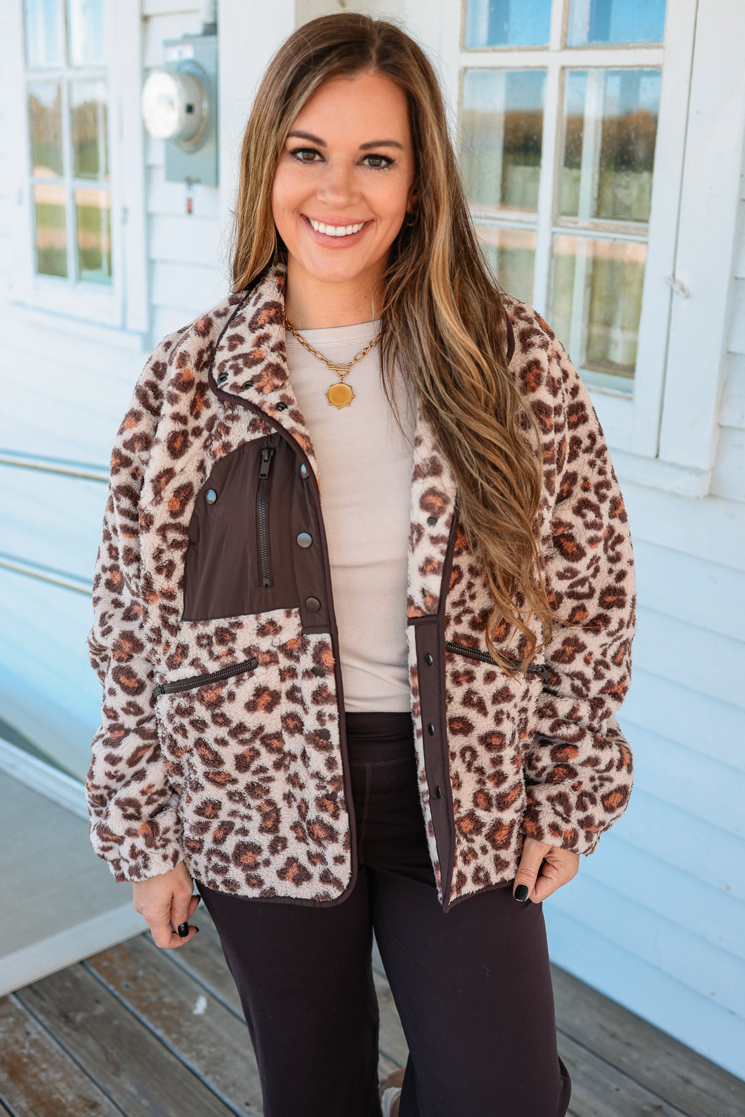 Drew Sherpa Fleece Jacket
