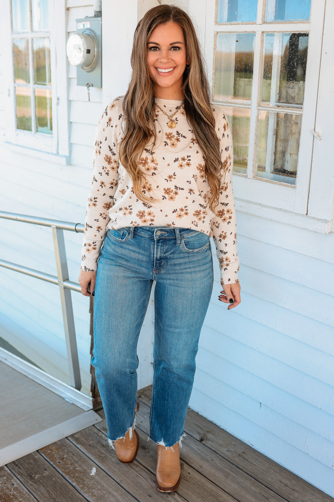 VERVET: Ryan Distressed Hem Ankle Jeans