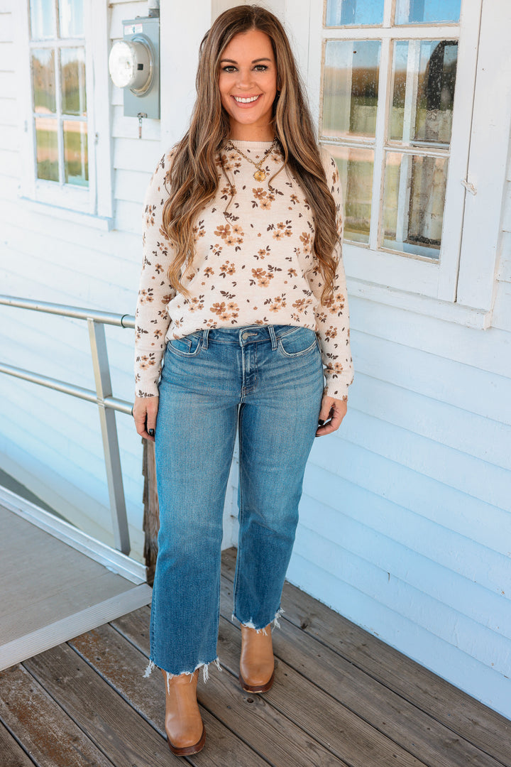 VERVET: Ryan Distressed Hem Ankle Jeans