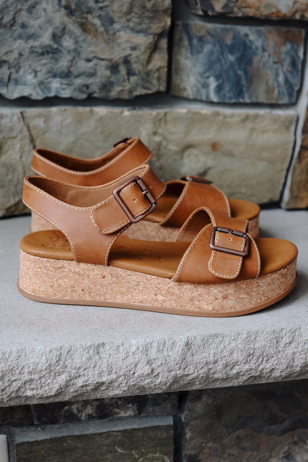 Magical Platform Sandal - Scotch