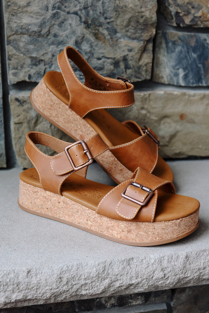 Magical Platform Sandal - Scotch