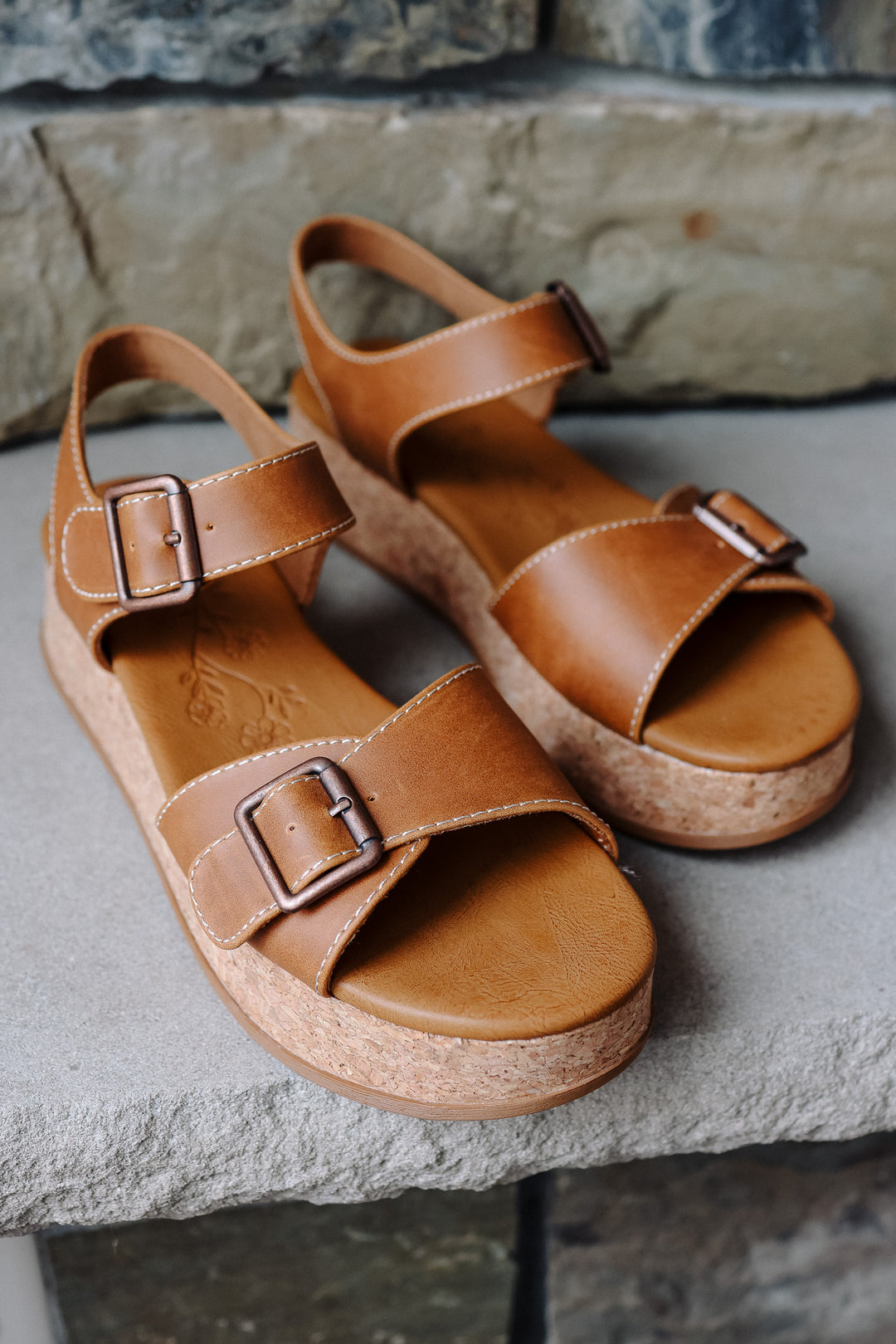Magical Platform Sandal - Scotch