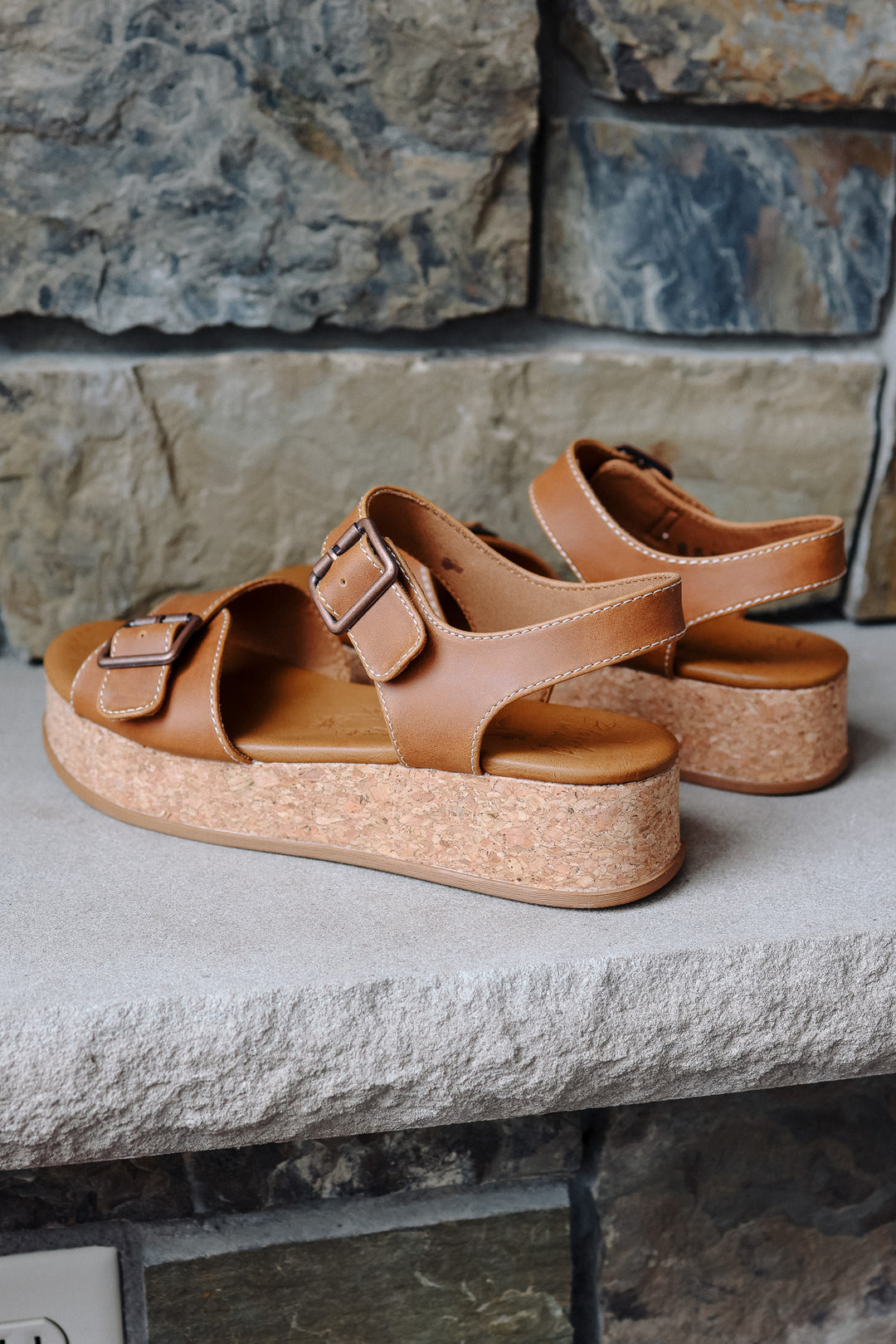 Magical Platform Sandal - Scotch