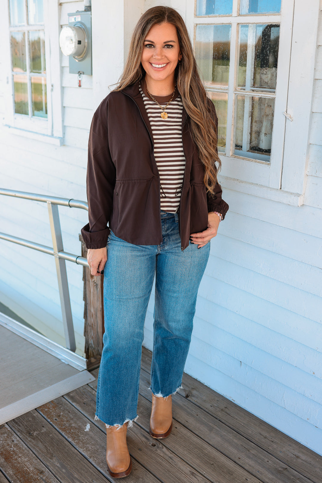 Drew Strideflex Peplum Jacket