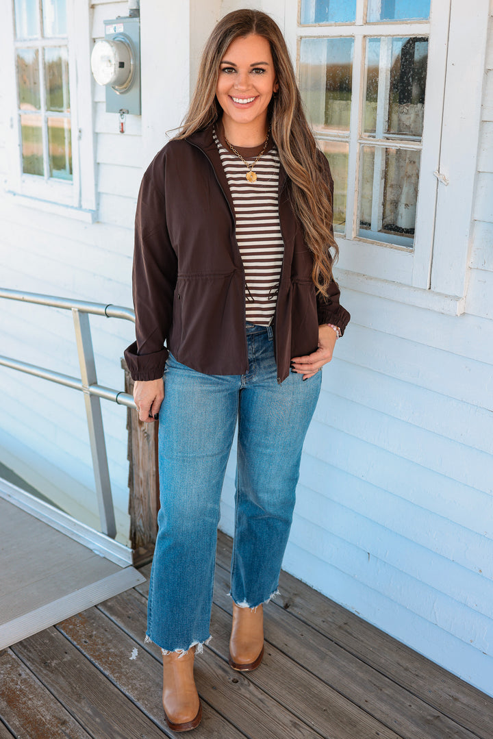 Drew Strideflex Peplum Jacket