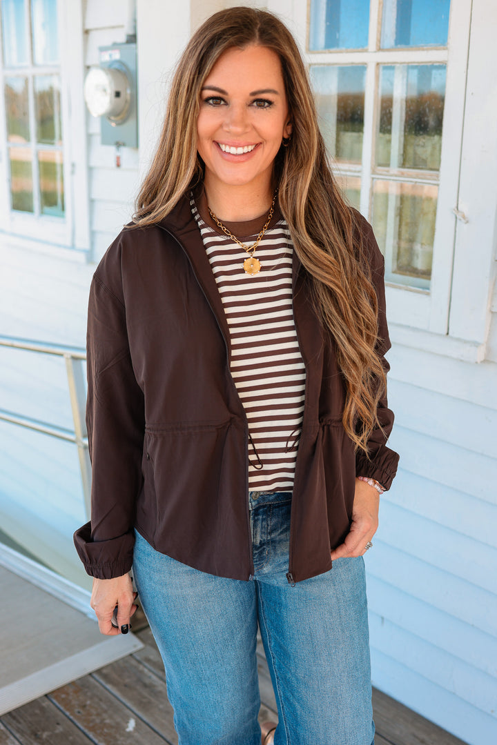 Drew Strideflex Peplum Jacket