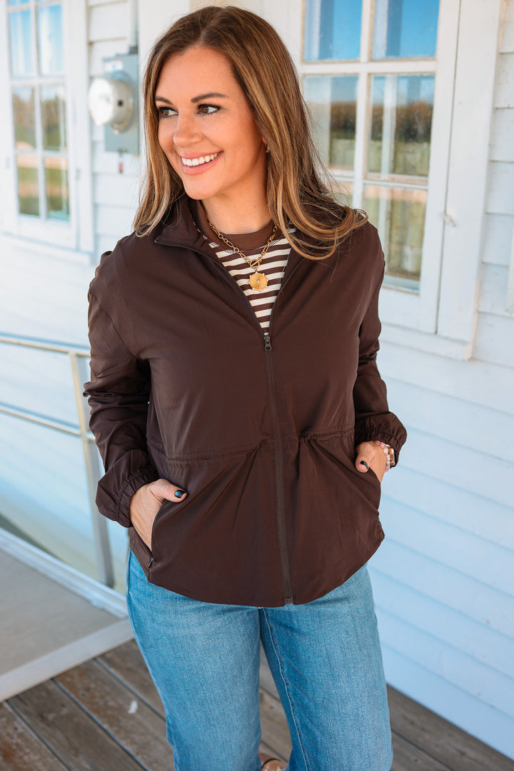 Drew Strideflex Peplum Jacket