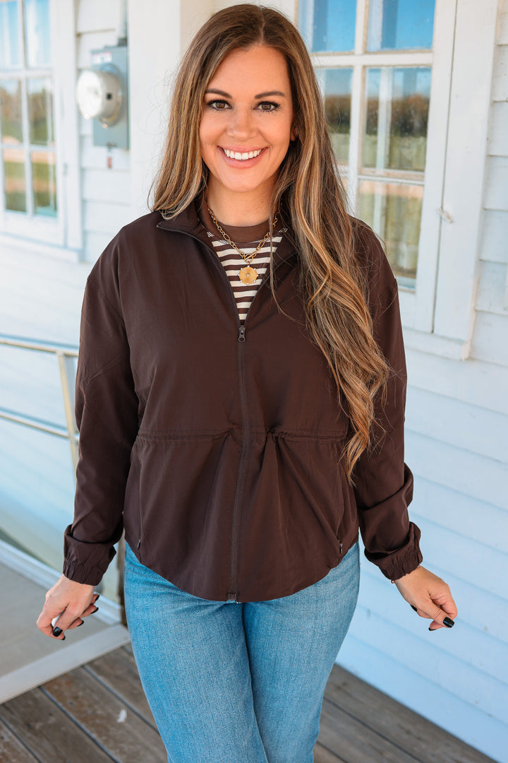 Drew Strideflex Peplum Jacket