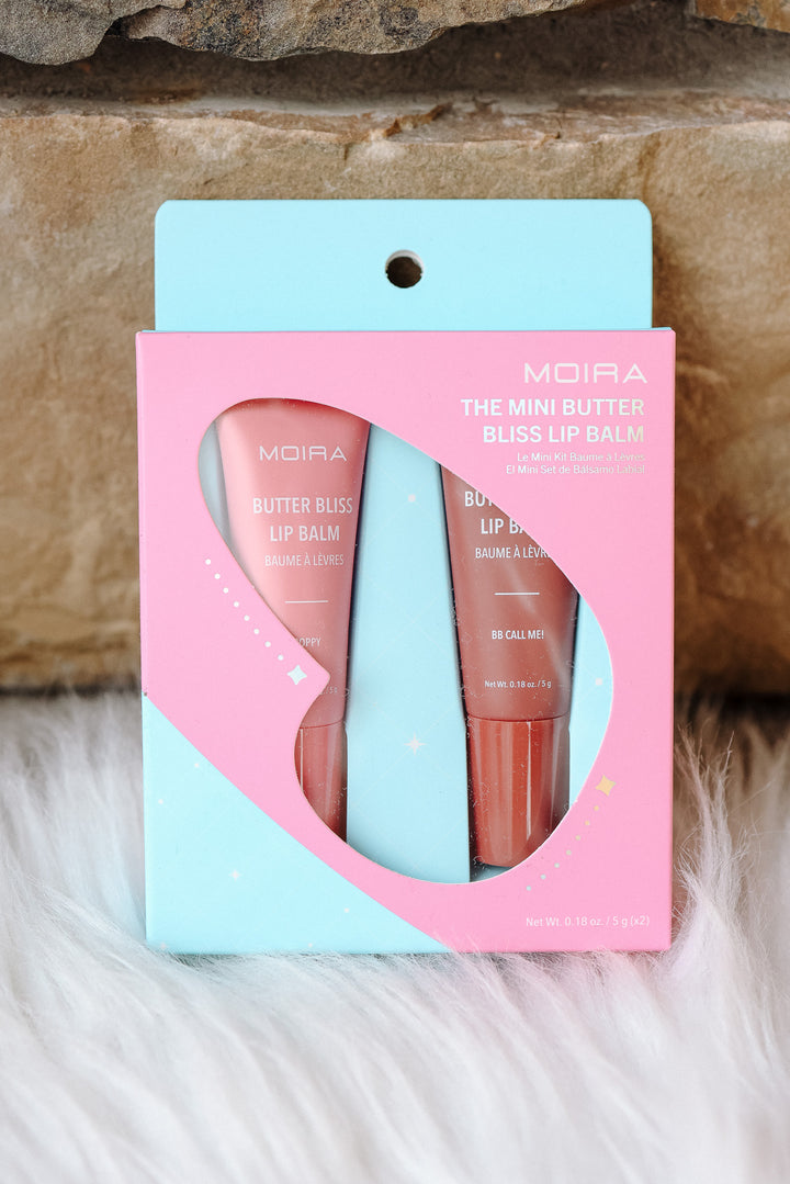 The Mini Butter Bliss Lip Balm Bundle - Poppy & BB Call Me!