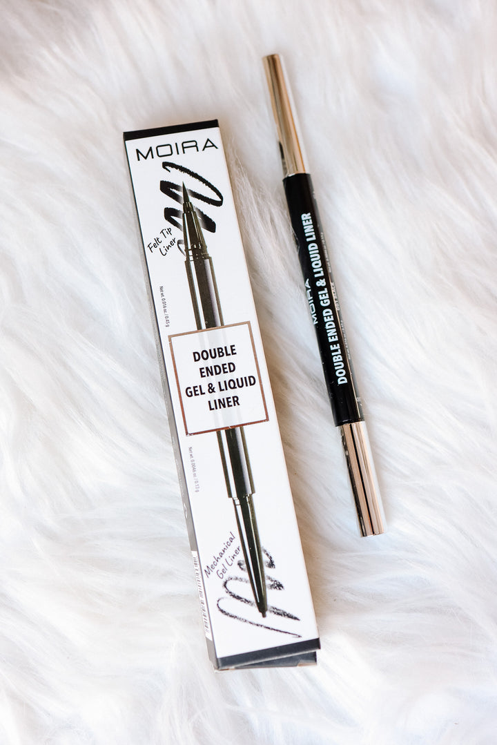 Double Ended Gel & Liquid Liner - Black