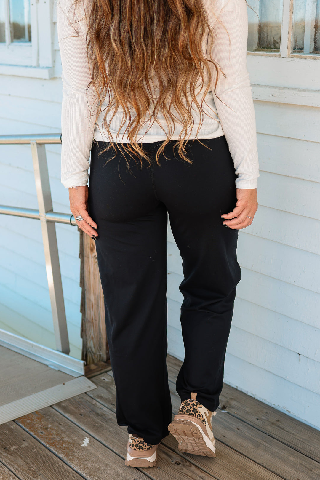 Venice Flow High-Waist Pant - Black