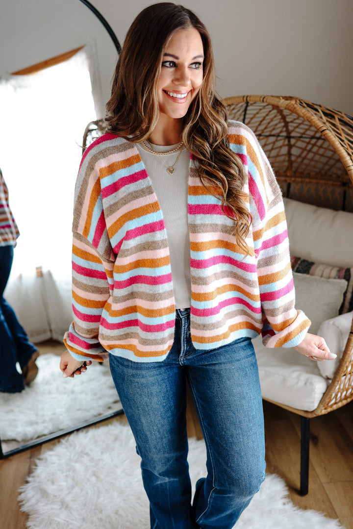 Sawyer Multicolor Striped Cardigan