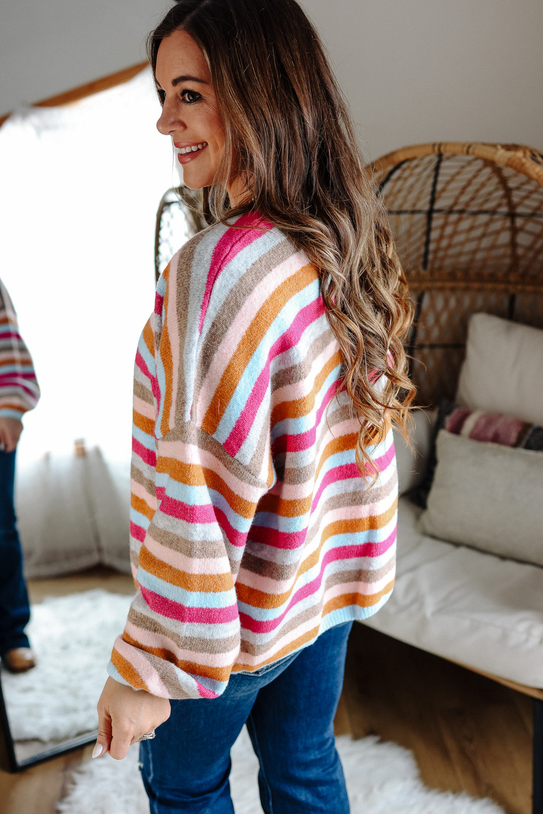 Sawyer Multicolor Striped Cardigan