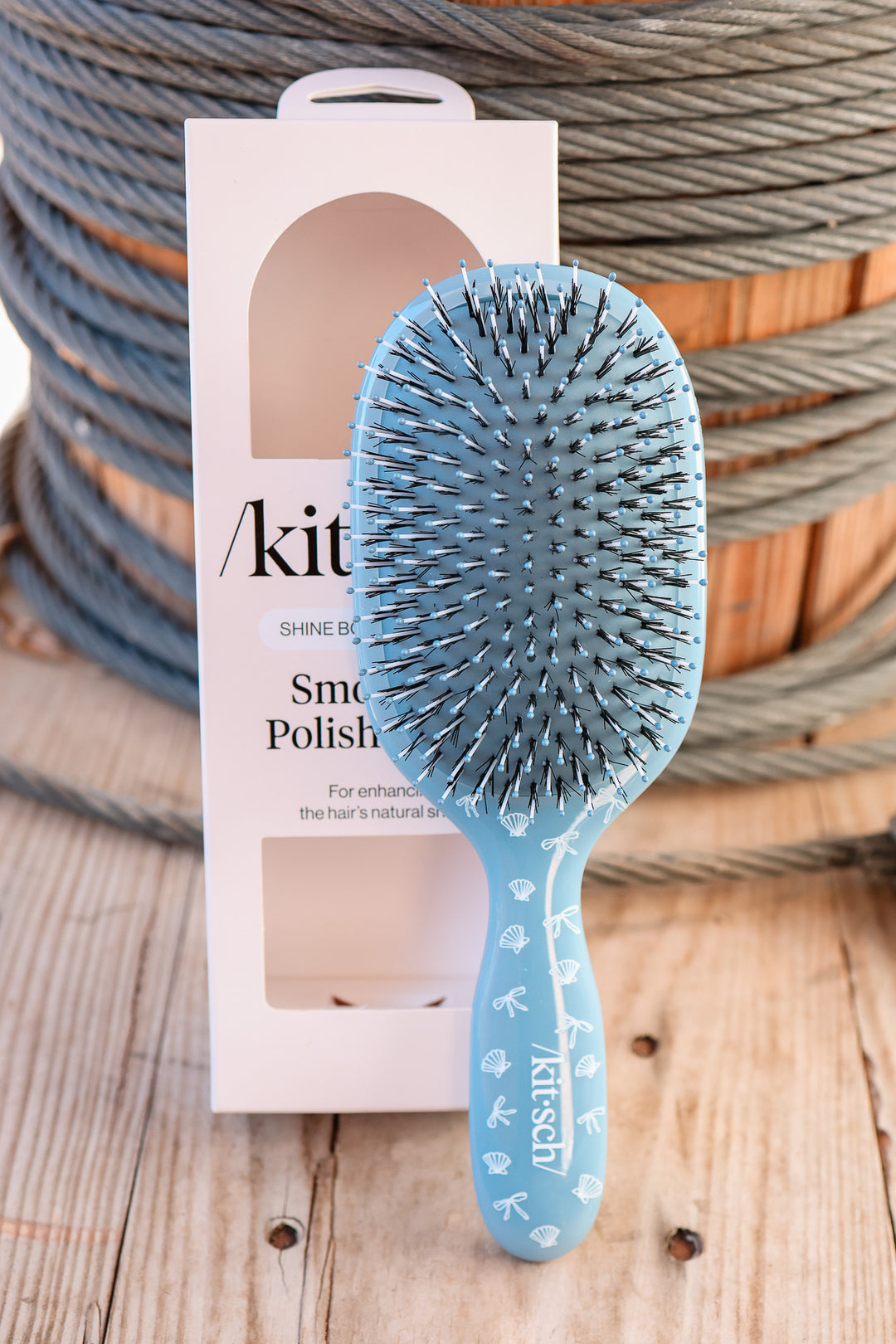 Smooth & Polish Brush - Coastal Blue Print