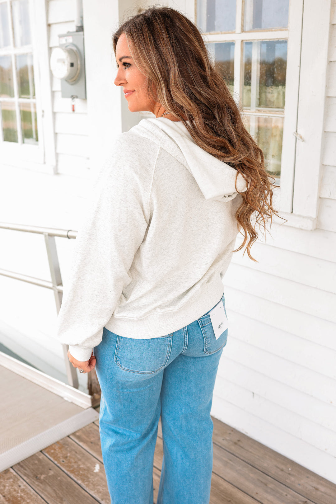 Rylee Half Button Hoodie