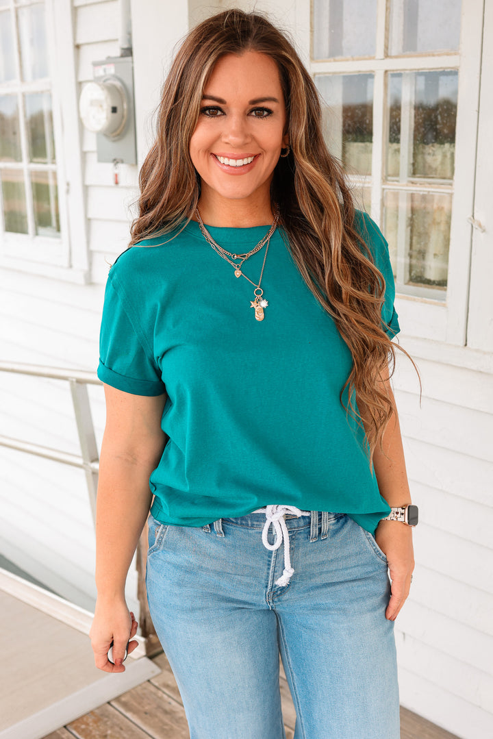 Mali Short Sleeve Tee - Teal