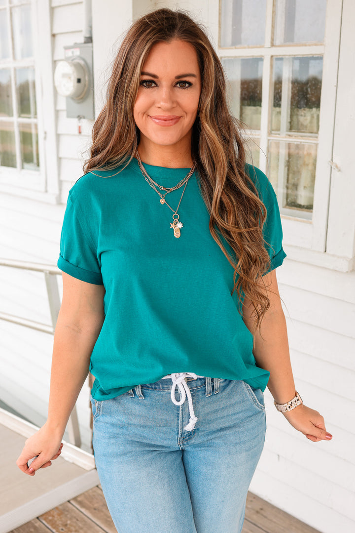 Mali Short Sleeve Tee - Teal