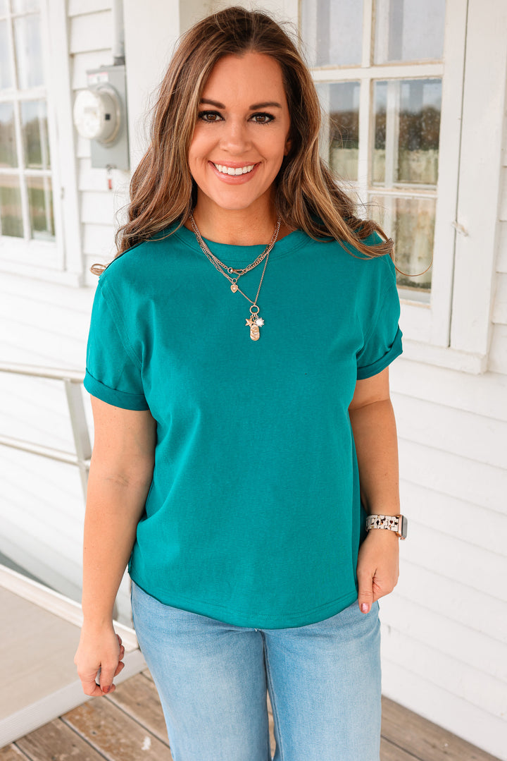 Mali Short Sleeve Tee - Teal