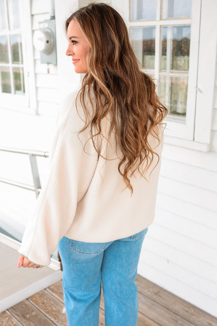 Luella Sherpa Floral Jacket
