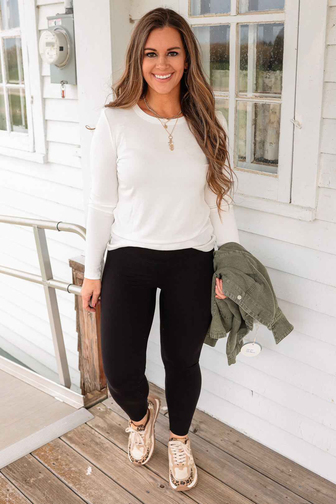 The Essential Long Sleeve - Ivory